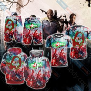 Left 4 Dead Symbol Unisex 3D T-shirt   