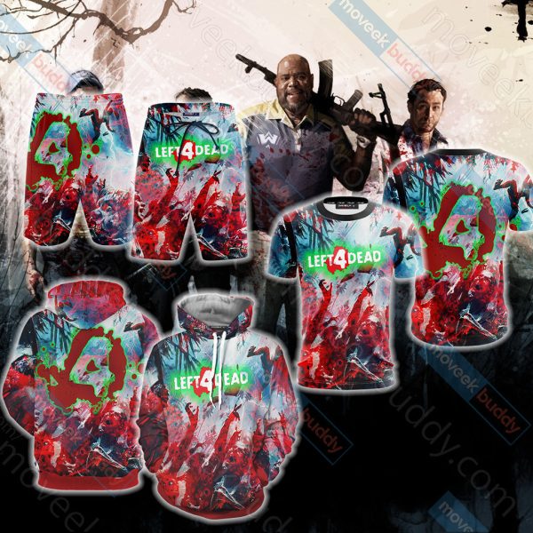 Left 4 Dead Symbol Unisex 3D T-shirt