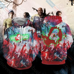 Left 4 Dead Symbol Unisex 3D T-shirt Hoodie S 