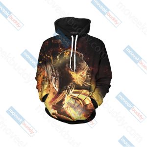 Mortal Kombat Scorpion New Version 3D T-shirt   