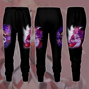 Genshin Impact Yae Miko Video Game All Over Printed T-shirt Tank Top Zip Hoodie Pullover Hoodie Hawaiian Shirt Beach Shorts Joggers Joggers S 