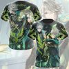 Genshin Impact Alhaitham Video Game All Over Printed T-shirt Tank Top Zip Hoodie Pullover Hoodie Hawaiian Shirt Beach Shorts Joggers T-shirt S