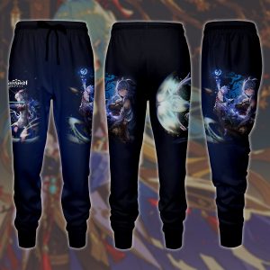 Genshin Impact Ganyu Video Game All Over Printed T-shirt Tank Top Zip Hoodie Pullover Hoodie Hawaiian Shirt Beach Shorts Joggers Joggers S 