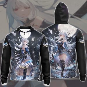 Honkai: Star Rail Jingliu Video Game All Over Printed T-shirt Tank Top Zip Hoodie Pullover Hoodie Hawaiian Shirt Beach Shorts Joggers Zip Hoodie S 