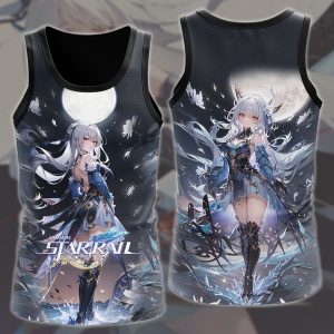 Honkai: Star Rail Jingliu Video Game All Over Printed T-shirt Tank Top Zip Hoodie Pullover Hoodie Hawaiian Shirt Beach Shorts Joggers Tank Top S 