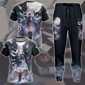 Honkai: Star Rail Jingliu Video Game All Over Printed T-shirt Tank Top Zip Hoodie Pullover Hoodie Hawaiian Shirt Beach Shorts Joggers   