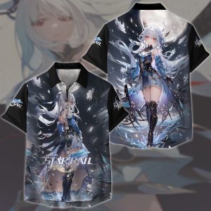 Honkai: Star Rail Jingliu Video Game All Over Printed T-shirt Tank Top Zip Hoodie Pullover Hoodie Hawaiian Shirt Beach Shorts Joggers Hawaiian Shirt S 