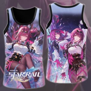 Honkai: Star Rail Kafka Video Game All Over Printed T-shirt Tank Top Zip Hoodie Pullover Hoodie Hawaiian Shirt Beach Shorts Joggers Tank Top S 