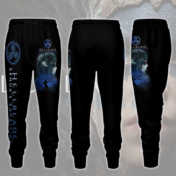 Hellblade: Senua's Sacrifice Video Game All Over Printed T-shirt Tank Top Zip Hoodie Pullover Hoodie Hawaiian Shirt Beach Shorts Joggers Joggers S