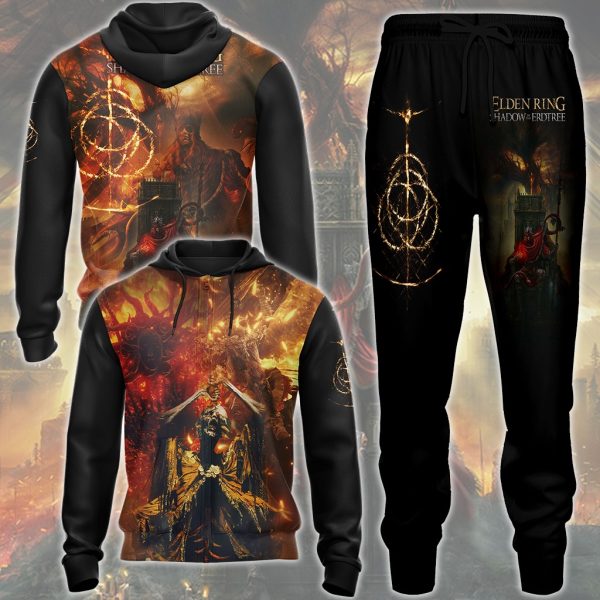 Elden Ring Shadow of the Erdtree Video Game All Over Printed T-shirt Tank Top Zip Hoodie Pullover Hoodie Hawaiian Shirt Beach Shorts Joggers