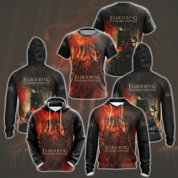 Elden Ring Shadow of the Erdtree Edition Video Game All Over Printed T-shirt Tank Top Zip Hoodie Pullover Hoodie Hawaiian Shirt Beach Shorts Joggers