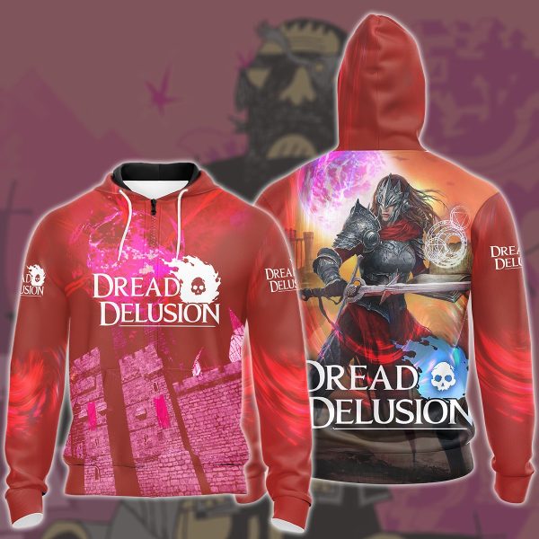 Dread Delusion Video Game All Over Printed T-shirt Tank Top Zip Hoodie Pullover Hoodie Hawaiian Shirt Beach Shorts Joggers Zip Hoodie S