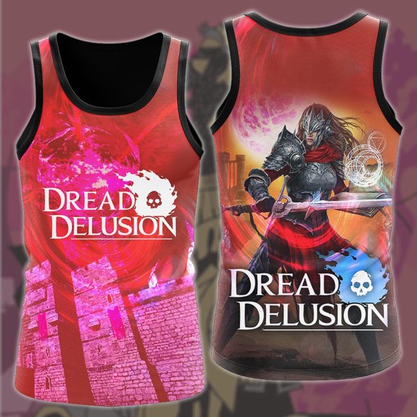 Dread Delusion Video Game All Over Printed T-shirt Tank Top Zip Hoodie Pullover Hoodie Hawaiian Shirt Beach Shorts Joggers Tank Top S