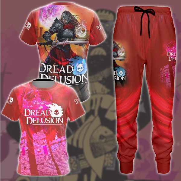 Dread Delusion Video Game All Over Printed T-shirt Tank Top Zip Hoodie Pullover Hoodie Hawaiian Shirt Beach Shorts Joggers