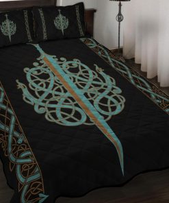 Viking Quilt Bedding Set The Norse Swords Ulfberht 2