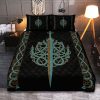 Viking Quilt Bedding Set The Norse Swords Ulfberht