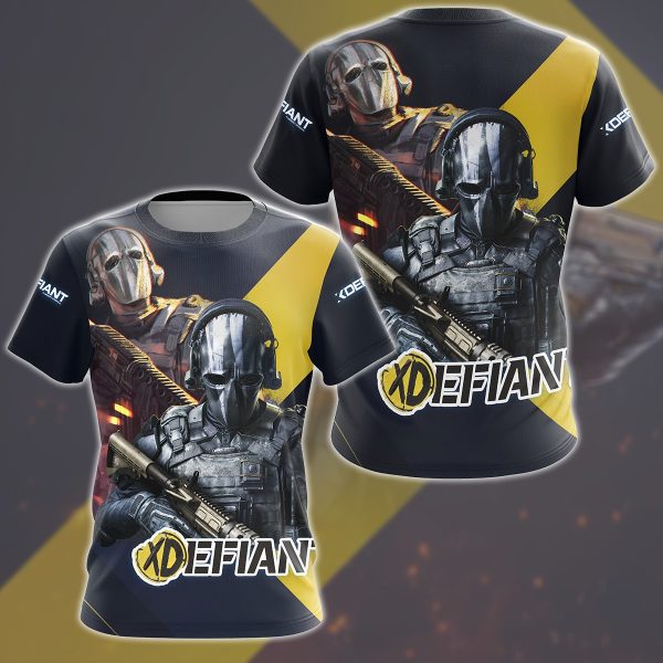 XDefiant Video Game All Over Printed T-shirt Tank Top Zip Hoodie Pullover Hoodie Hawaiian Shirt Beach Shorts Joggers T-shirt S