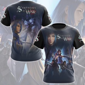 Symphony of War: The Nephilim Saga Video Game All Over Printed T-shirt Tank Top Zip Hoodie Pullover Hoodie Hawaiian Shirt Beach Shorts Joggers T-shirt S