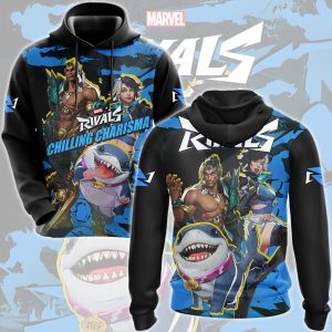 Marvel Rivals - Chilling Charisma Video Game All Over Printed T-shirt Tank Top Zip Hoodie Pullover Hoodie Hawaiian Shirt Beach Shorts Joggers Hoodie S 