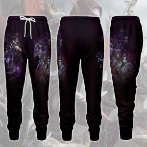 World Of Warcraft Sylvanas Windrunner Video Game All Over Printed T-shirt Tank Top Zip Hoodie Pullover Hoodie Hawaiian Shirt Beach Shorts Joggers Joggers S 