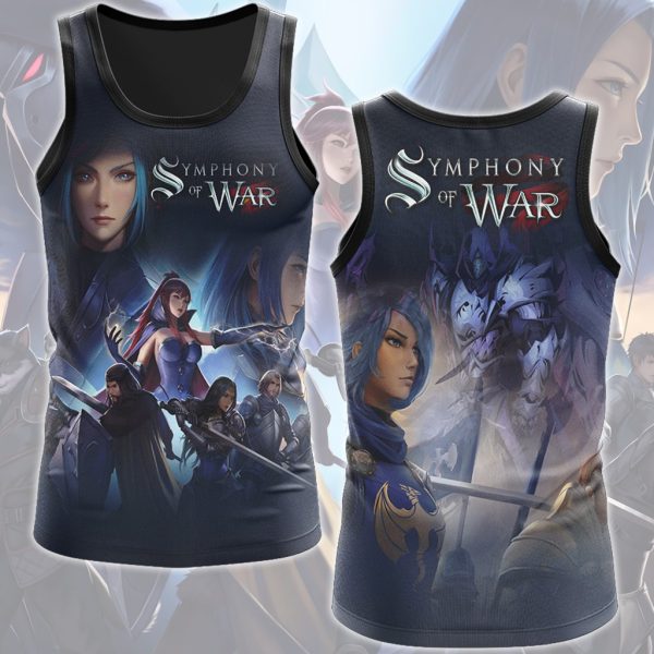 Symphony of War: The Nephilim Saga Video Game All Over Printed T-shirt Tank Top Zip Hoodie Pullover Hoodie Hawaiian Shirt Beach Shorts Joggers Tank Top S