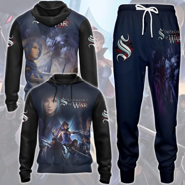 Symphony of War: The Nephilim Saga Video Game All Over Printed T-shirt Tank Top Zip Hoodie Pullover Hoodie Hawaiian Shirt Beach Shorts Joggers