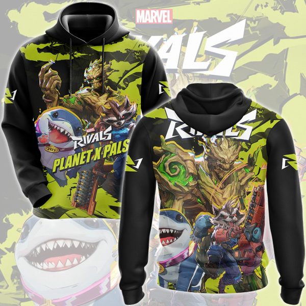 Marvel Rivals - Planet X Pals Video Game All Over Printed T-shirt Tank Top Zip Hoodie Pullover Hoodie Hawaiian Shirt Beach Shorts Joggers Hoodie S