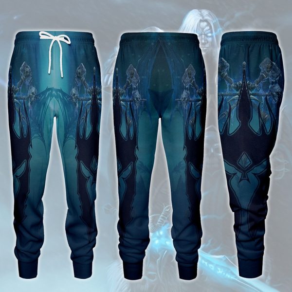 World Of Warcraft Arthas The Lich King Video Game All Over Printed T-shirt Tank Top Zip Hoodie Pullover Hoodie Hawaiian Shirt Beach Shorts Joggers Joggers S