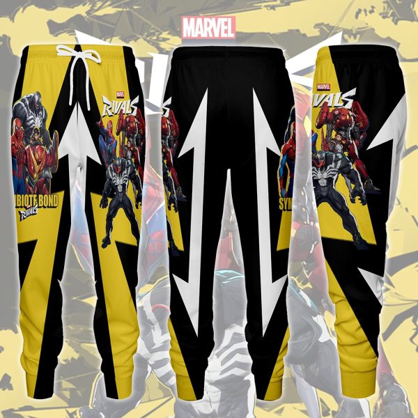 Marvel Rivals - Symbiote Bond Video Game All Over Printed T-shirt Tank Top Zip Hoodie Pullover Hoodie Hawaiian Shirt Beach Shorts Joggers Joggers S