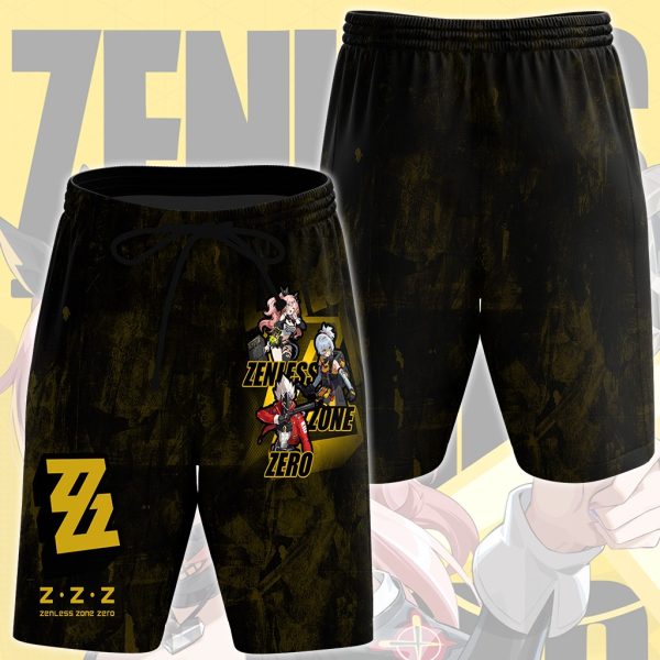 Zenless Zone Zero Video Game All Over Printed T-shirt Tank Top Zip Hoodie Pullover Hoodie Hawaiian Shirt Beach Shorts Joggers Beach Shorts S