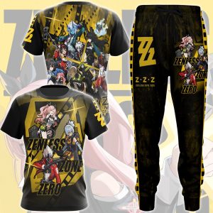 Zenless Zone Zero Video Game All Over Printed T-shirt Tank Top Zip Hoodie Pullover Hoodie Hawaiian Shirt Beach Shorts Joggers   