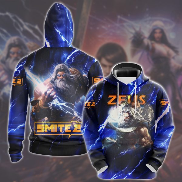 Smite 2 Video Game All Over Printed T-shirt Tank Top Zip Hoodie Pullover Hoodie Hawaiian Shirt Beach Shorts Joggers Hoodie S