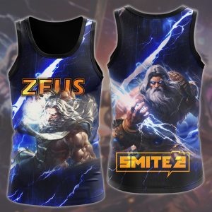 Smite 2 Video Game All Over Printed T-shirt Tank Top Zip Hoodie Pullover Hoodie Hawaiian Shirt Beach Shorts Joggers Tank Top S 