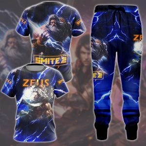 Smite 2 Video Game All Over Printed T-shirt Tank Top Zip Hoodie Pullover Hoodie Hawaiian Shirt Beach Shorts Joggers   