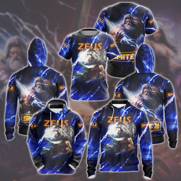 Smite 2 Video Game All Over Printed T-shirt Tank Top Zip Hoodie Pullover Hoodie Hawaiian Shirt Beach Shorts Joggers