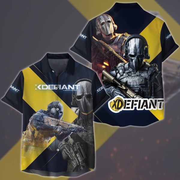 XDefiant Video Game All Over Printed T-shirt Tank Top Zip Hoodie Pullover Hoodie Hawaiian Shirt Beach Shorts Joggers Hawaiian Shirt S