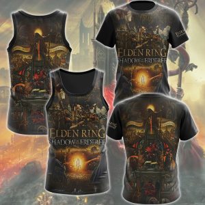 Elden Ring Shadow of the Erdtree Video Game All Over Printed T-shirt Tank Top Zip Hoodie Pullover Hoodie Hawaiian Shirt Beach Shorts Joggers   