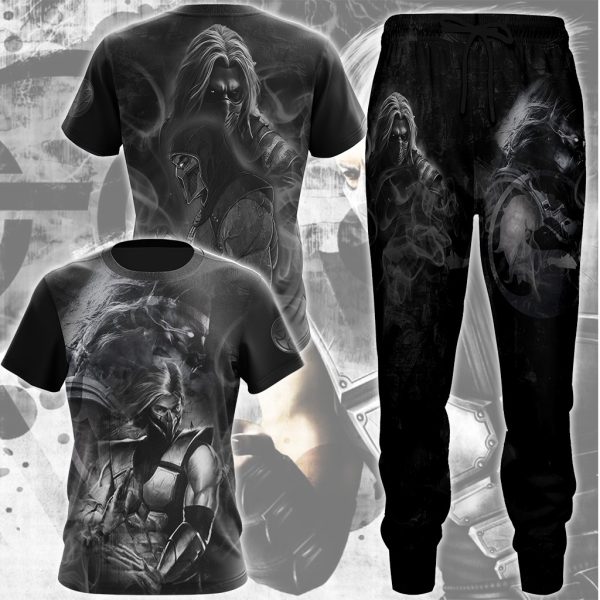 Mortal Kombat Smoke Video Game All Over Printed T-shirt Tank Top Zip Hoodie Pullover Hoodie Hawaiian Shirt Beach Shorts Joggers