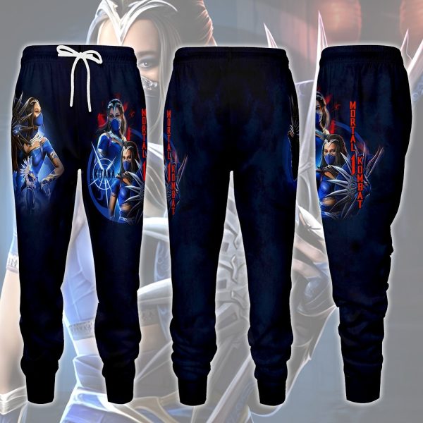 Mortal Kombat Kitana Video Game All Over Printed T-shirt Tank Top Zip Hoodie Pullover Hoodie Hawaiian Shirt Beach Shorts Joggers Joggers S