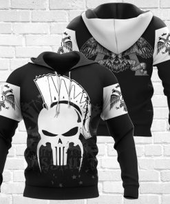 Spartan Hoodie Skull Double-headed Eagle