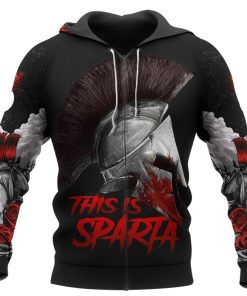 Spartan Hoodie This Is Sparta Zip