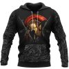 Spartan Hoodie Molon Labe Come And Take It Front