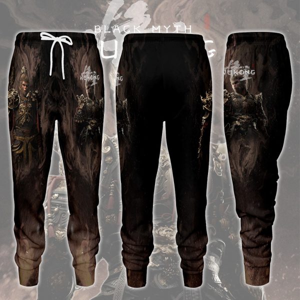 Black Myth: Wukong Video Game All Over Printed T-shirt Tank Top Zip Hoodie Pullover Hoodie Hawaiian Shirt Beach Shorts Joggers Joggers S