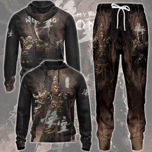 Black Myth: Wukong Video Game All Over Printed T-shirt Tank Top Zip Hoodie Pullover Hoodie Hawaiian Shirt Beach Shorts Joggers   