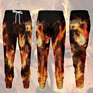 Magic: The Gathering Chandra Nalaar Video Game All Over Printed T-shirt Tank Top Zip Hoodie Pullover Hoodie Hawaiian Shirt Beach Shorts Joggers Joggers S 