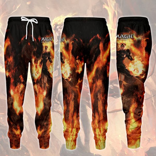 Magic: The Gathering Chandra Nalaar Video Game All Over Printed T-shirt Tank Top Zip Hoodie Pullover Hoodie Hawaiian Shirt Beach Shorts Joggers Joggers S