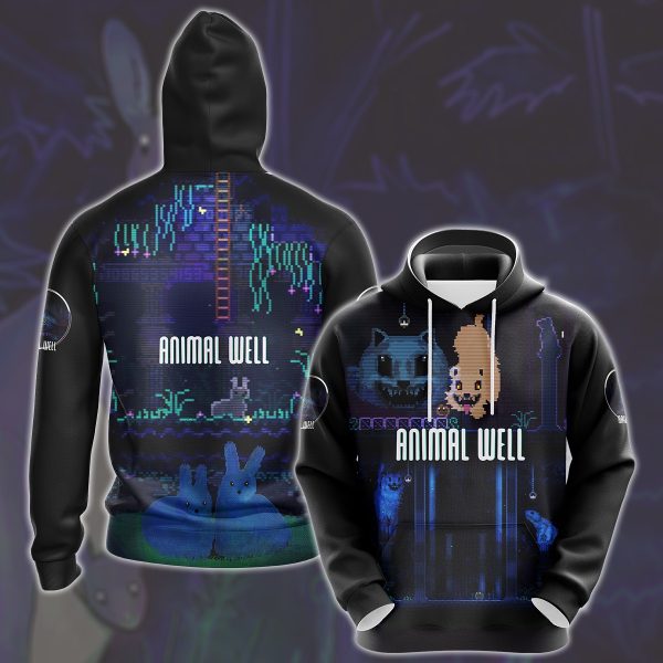 Animal Well Video Game All Over Printed T-shirt Tank Top Zip Hoodie Pullover Hoodie Hawaiian Shirt Beach Shorts Joggers Hoodie S