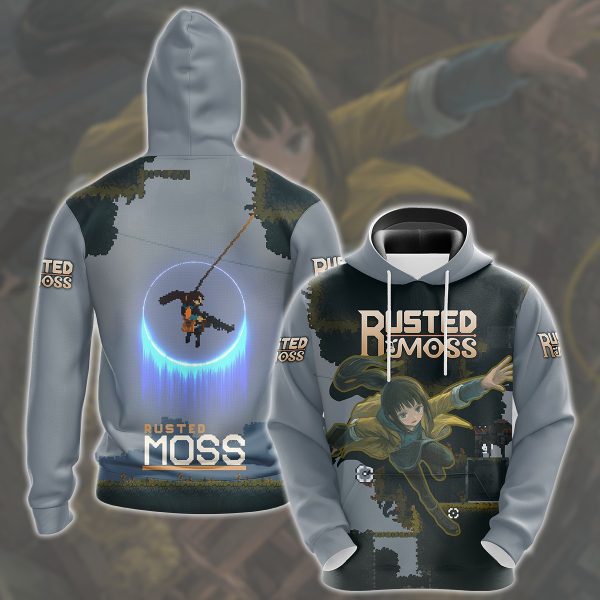 Rusted Moss Video Game All Over Printed T-shirt Tank Top Zip Hoodie Pullover Hoodie Hawaiian Shirt Beach Shorts Joggers Hoodie S