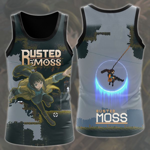 Rusted Moss Video Game All Over Printed T-shirt Tank Top Zip Hoodie Pullover Hoodie Hawaiian Shirt Beach Shorts Joggers Tank Top S