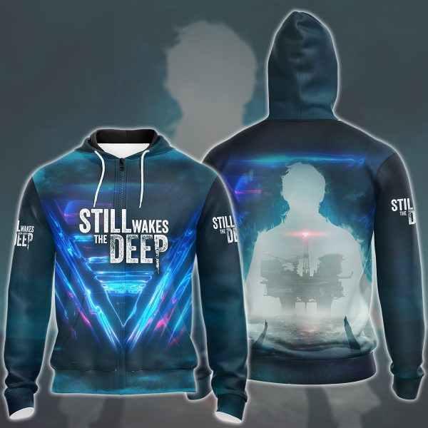 Still Wakes the Deep Video Game All Over Printed T-shirt Tank Top Zip Hoodie Pullover Hoodie Hawaiian Shirt Beach Shorts Joggers Zip Hoodie S